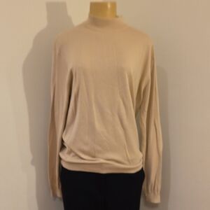 Pronto Uomo Cream Crewneck Sweater